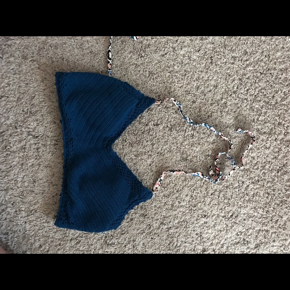 navy blue swimsuit